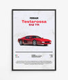 Ferrari Testarossa 512 TR Poster