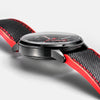 Porsche 718 watch side view, case thickness