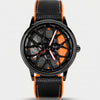 Porsche 718 Watch, orange caliper