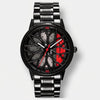 Mercedes-AMG G63 watch front view, 3D spinning wheel dial