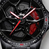 Close-up of the wheel and the SV engraved caliper, Lamborghini SV watch