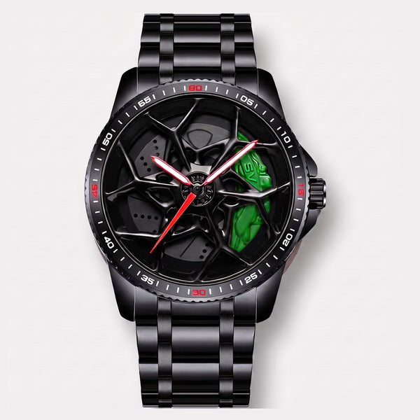Lamborghini SV Watch, green caliper