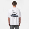 T-shirt Need Money For Audi R8 Blanc de Dos