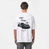 T-shirt Need Money For Porsche GT3 Rs Noir Blanc de Dos