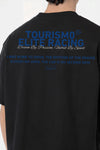 tourismoclothing team driver t-shirt noir de dos