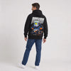 Sweat F1 Daniel Ricciardo Signature noir porté de dos en plan large