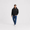 Sweat F1 Franco Colapinto Signature noir vu de face en plan large avec logo Tourismo