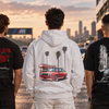 T-shirts et sweats BMW Tourismo vus de dos : M3 E30, M3 G80 et M2