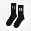 Oscar Piastri 81 Socks, black