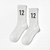 Ayrton Senna 12 Socks, 1988 season, white