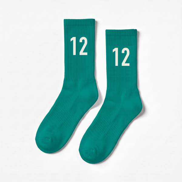 Kimi Antonelli 12 Socks, turquoise