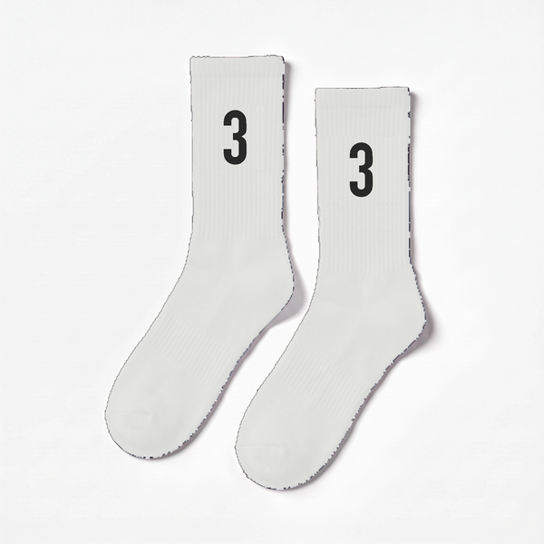 Max Verstappen 3 Socks, white