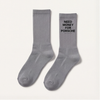 Need Money For Porsche Socks, grey
