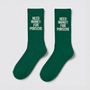 Need Money For Porsche Socks, bottle green