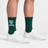 Need Money For Porsche Socks, bottle green