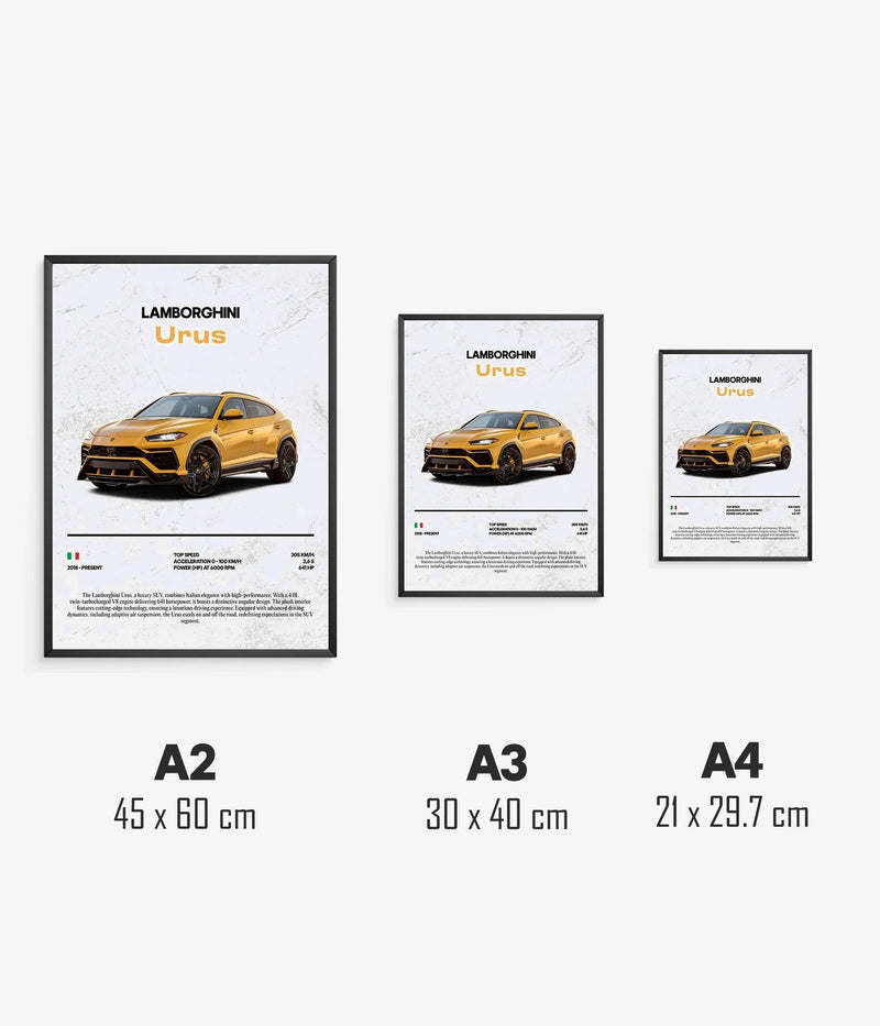 Lamborghini Urus Poster, view 3