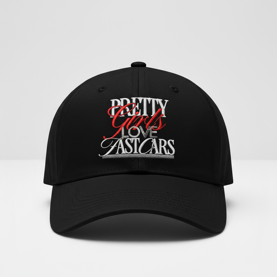 Pretty Girls Love Fast Cars Cap