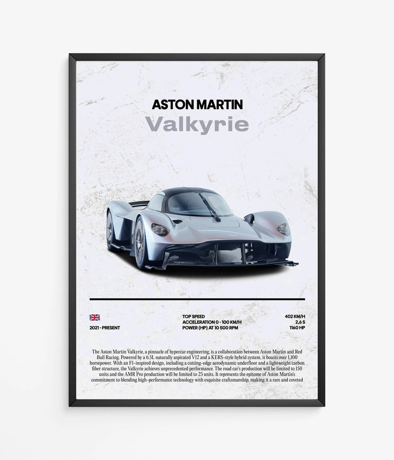 Aston Martin Valkyrie Poster, view 2