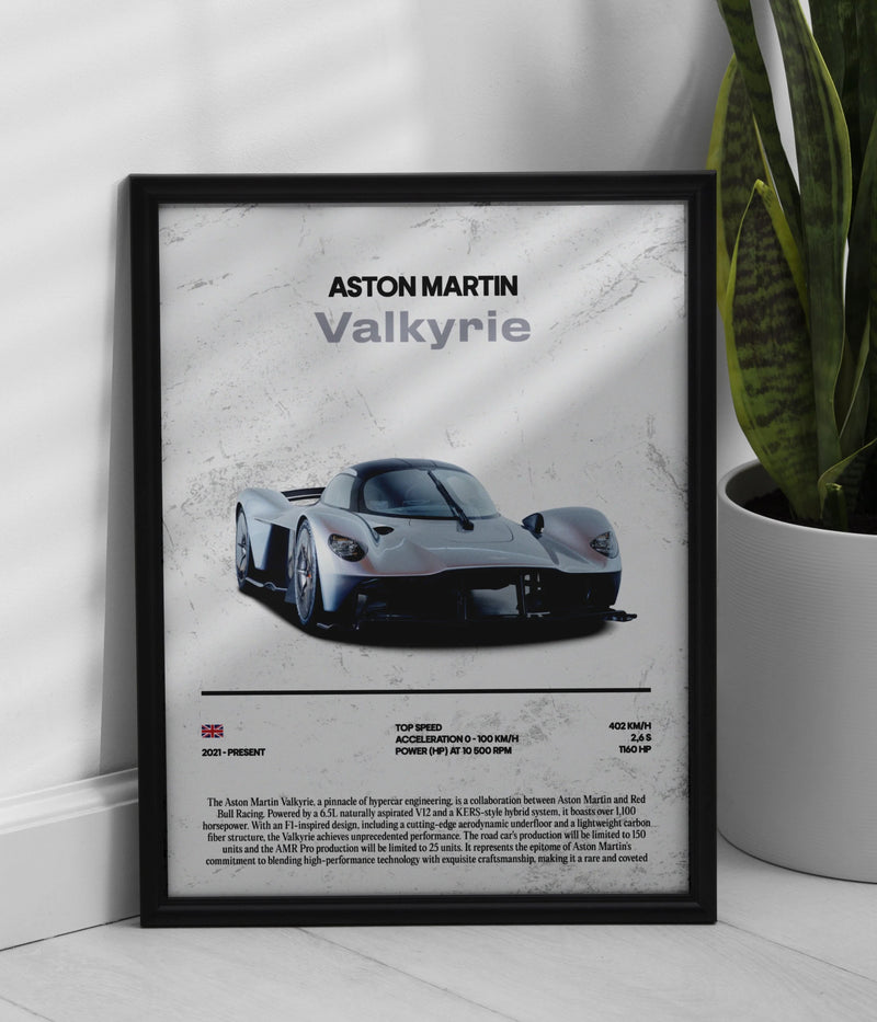 Aston Martin Valkyrie Poster, view 1