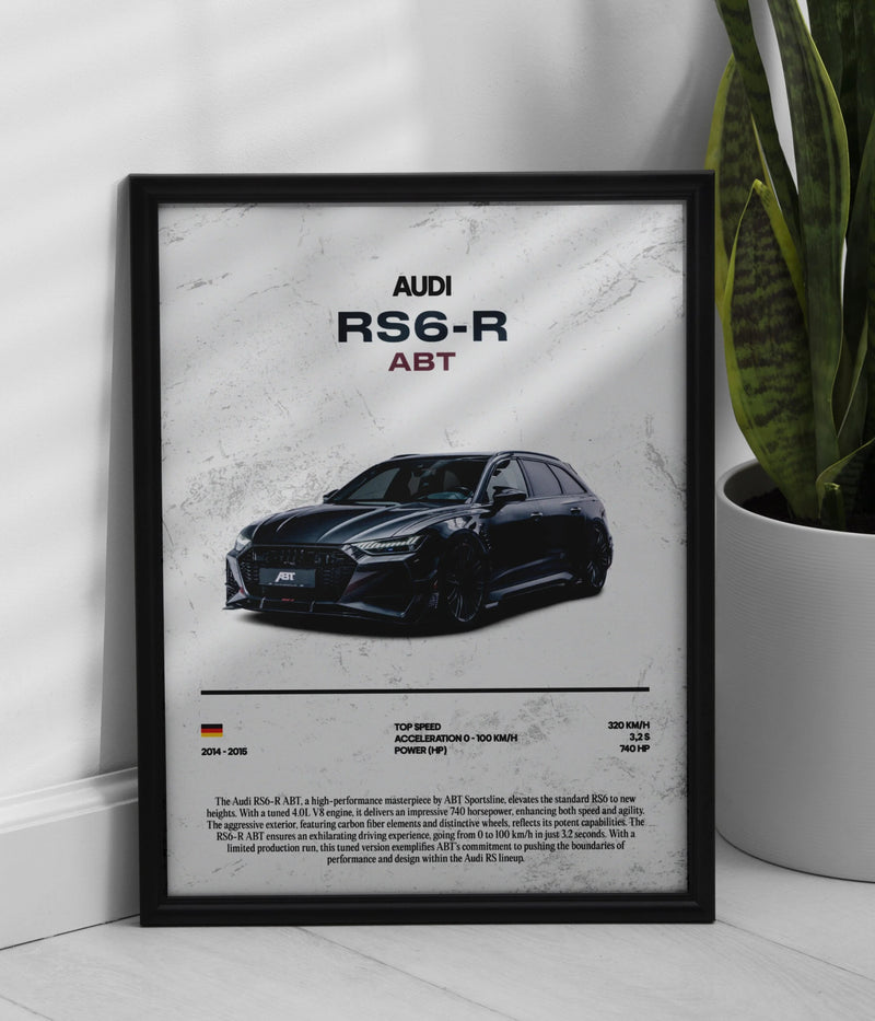 Audi RS6-R ABT Poster, view 1