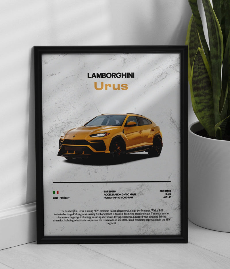 Lamborghini Urus Poster, view 1
