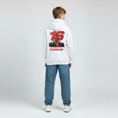 Charles Leclerc Kids' Hoodie Number 16 Ferrari Edition