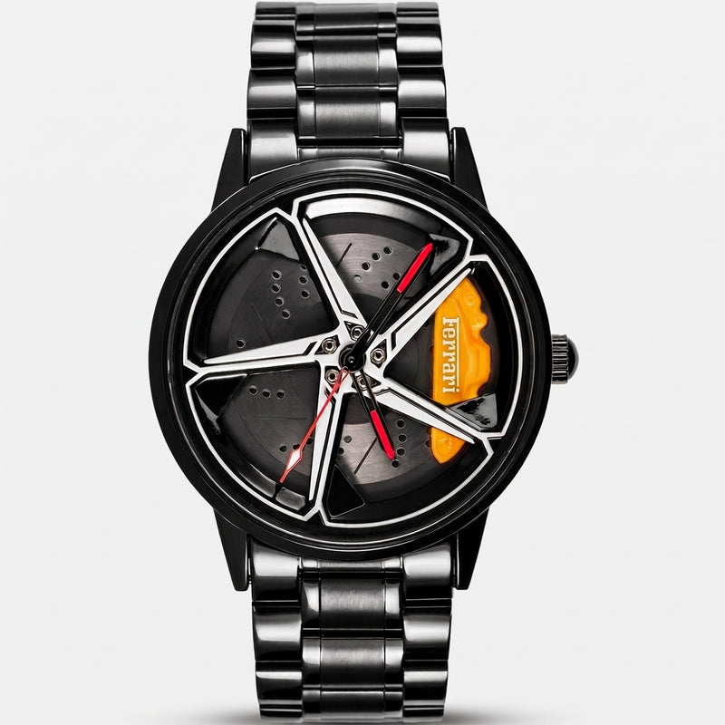 Ferrari 488 Watch, yellow caliper