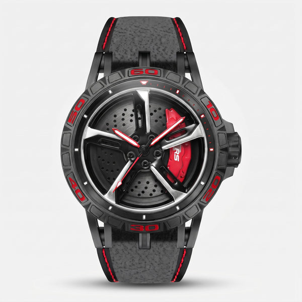 Audi RS 3 Watch, colour grey and red