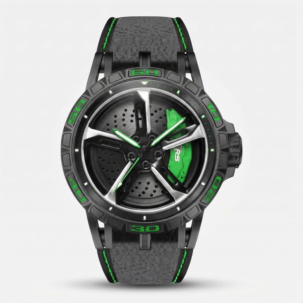 Audi RS 3 Watch, colour grey and green