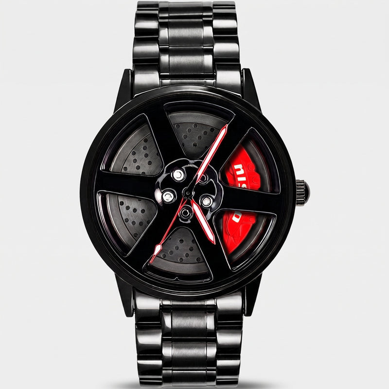 Nissan GT-R Watch, red caliper