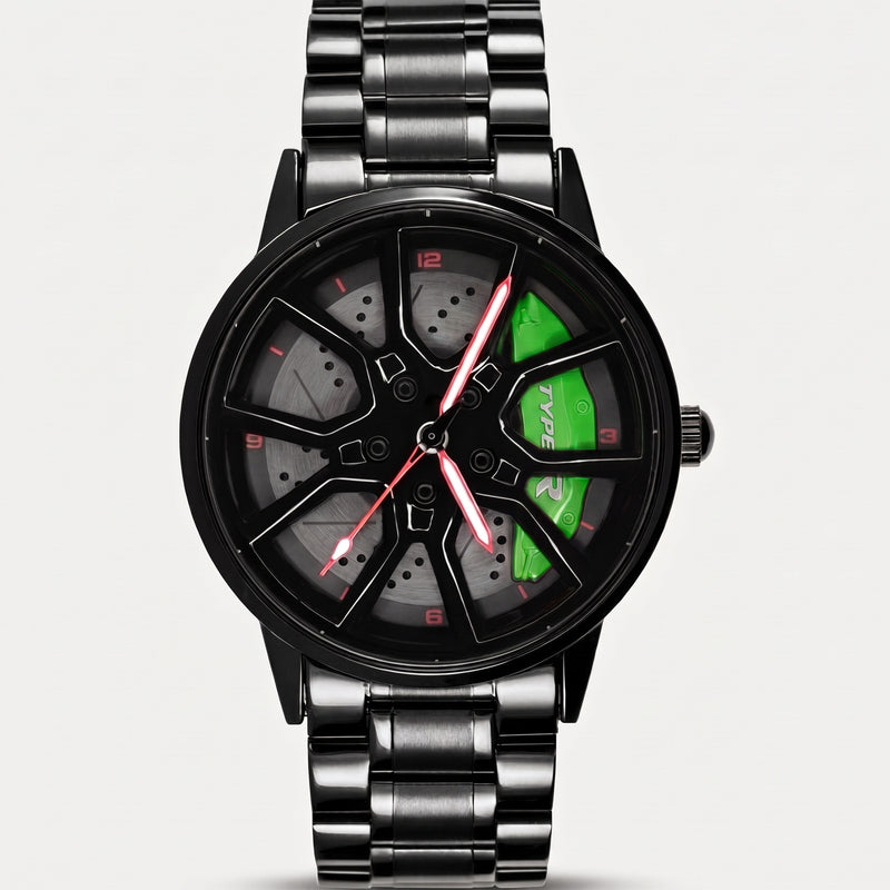 Honda Type R Watch, green caliper