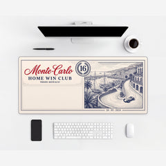Leclerc Monte Carlo Souvenir Mouse Mat