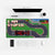 Leclerc 16-Bit Pixel Art Mouse Mat — on a light-coloured desk.