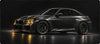 Mouse Pad BMW M2 Black Yellow Headlights, close-up of the printed design