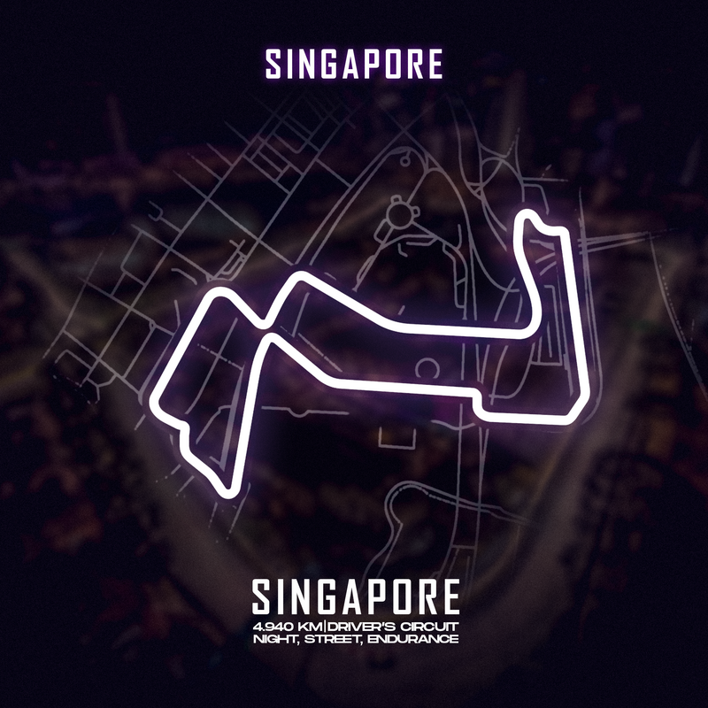 Singapore F1 Circuit Canvas, view 2