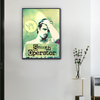 Toile murale F1 Carlos Sainz Smooth Operator accrochée dans un salon moderne avec cadre noir