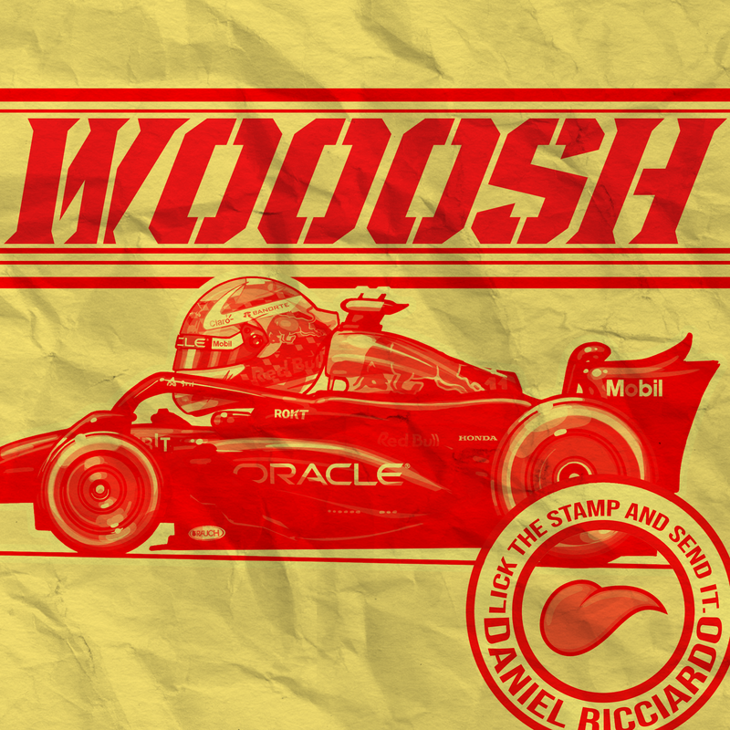 F1 Canvas Ricciardo – WOOSH, view 2