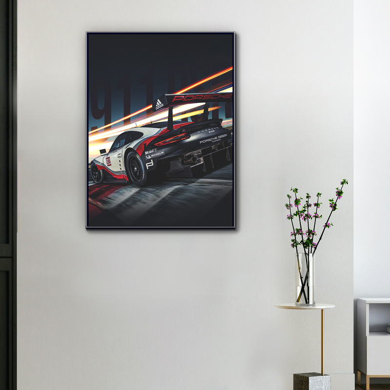 Porsche 911 GT3 RSR Canvas, view 1