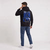 Sweat Dodge Viper GTS Blue Venom noir à capuche vu de dos