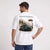 T-shirt Bentley Continental GT Grand Touring Society blanc, visuel automobile vu de dos