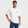 T-shirt Bentley Continental Gt Grand Touring Society blanc vu de face en plan rapproché avec logo Tourismo