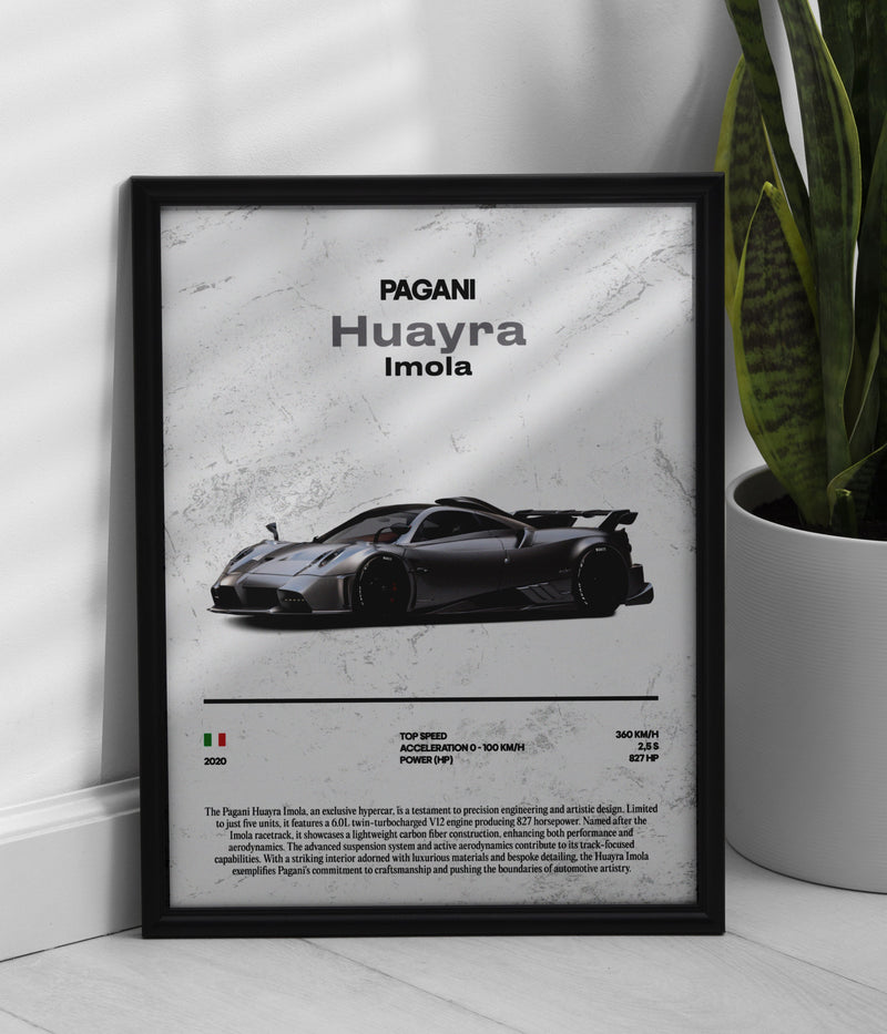 Pagani Huayra Imola Poster, view 1